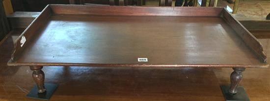 Mahogany butlers tray